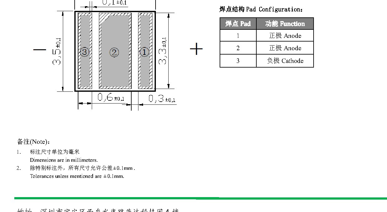 IR-3535-940NM-90-QS 结构图