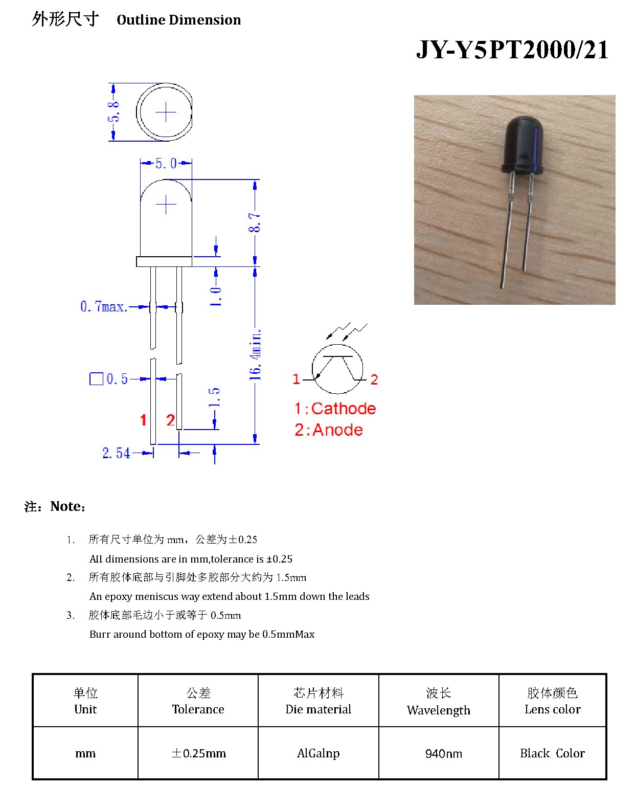 IR-5MM-PT200021-HQ 外形尺寸图