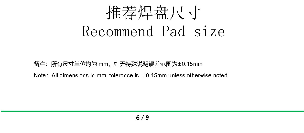 JY-IRA3020A65-SX4 推荐焊盘图