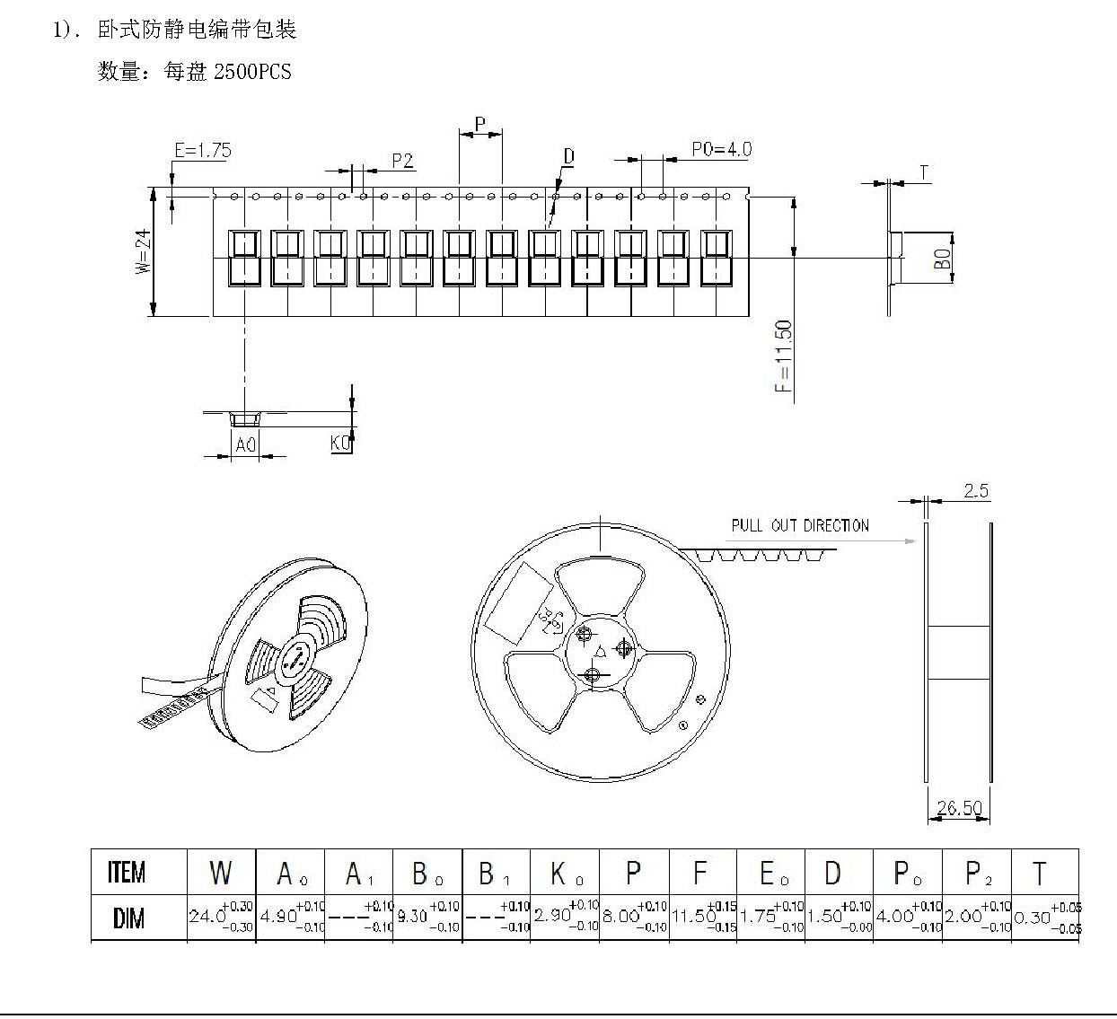 JY0038GKE1A 包装