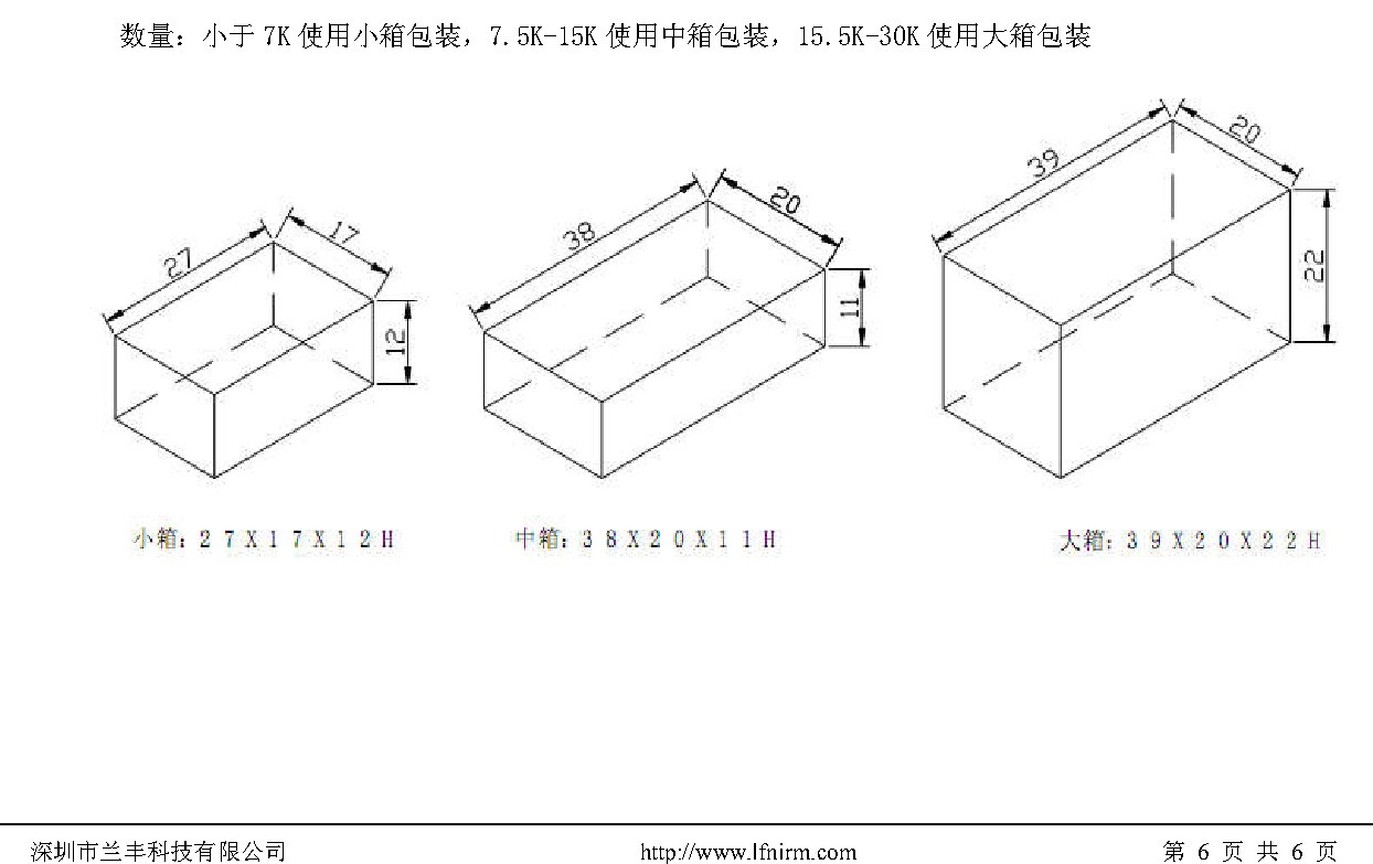 LF0038GKAK 包装