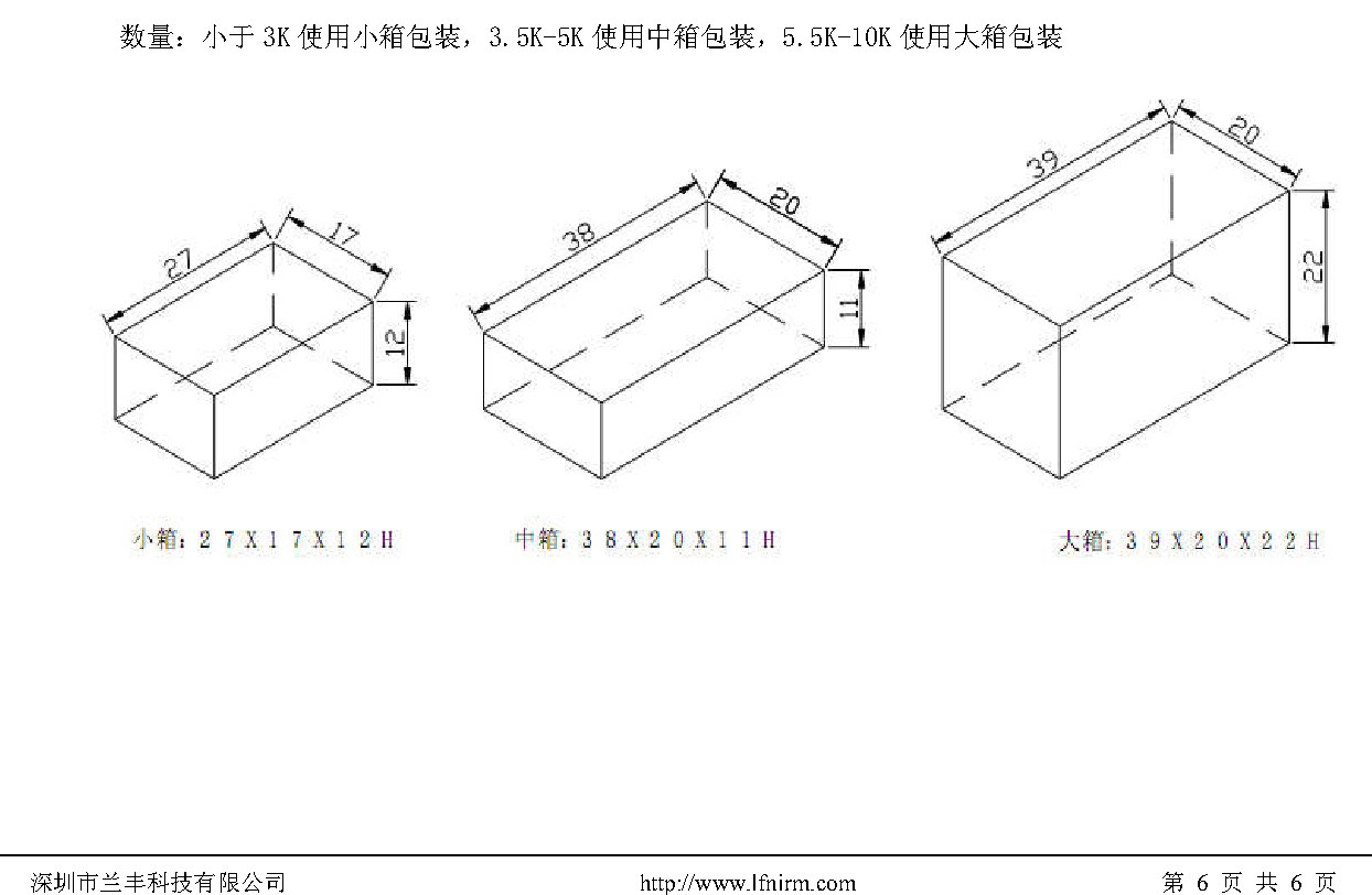 LF0038YCFE 包装