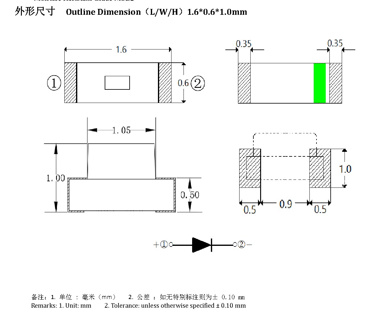 JY-C0602UBC 外形尺寸图