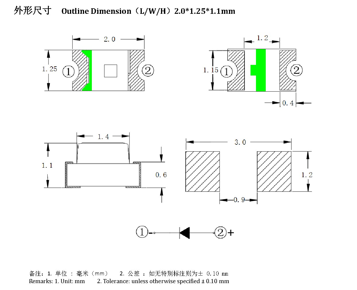 JY-Z0805URC 外形尺寸图