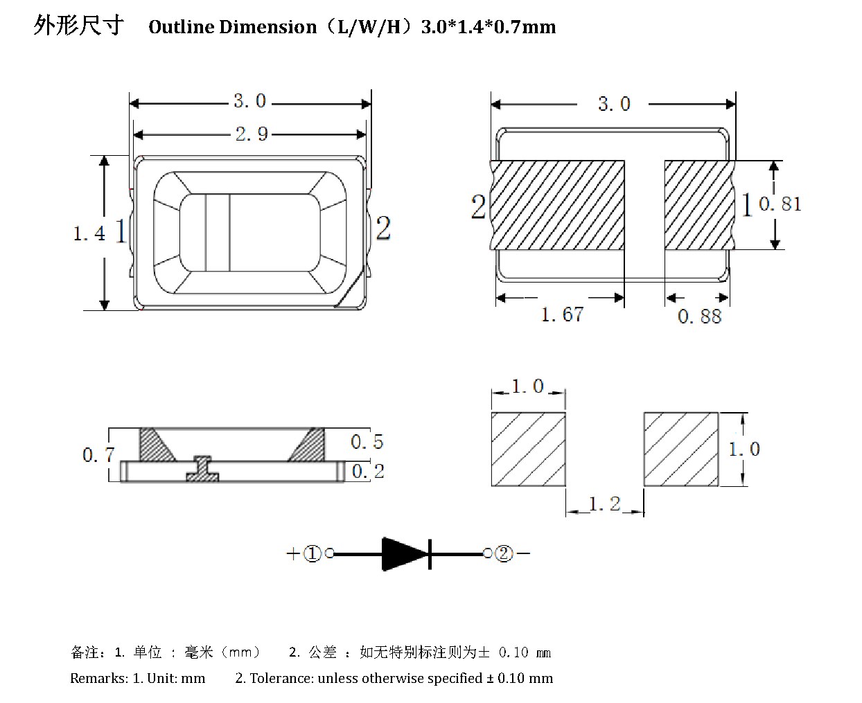 JY-Z3014UBC 外形尺寸图