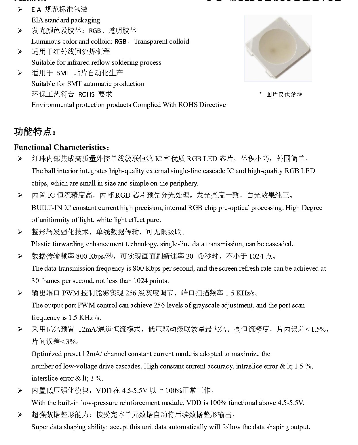 JY-SK3528RGBD-12-038B 包装