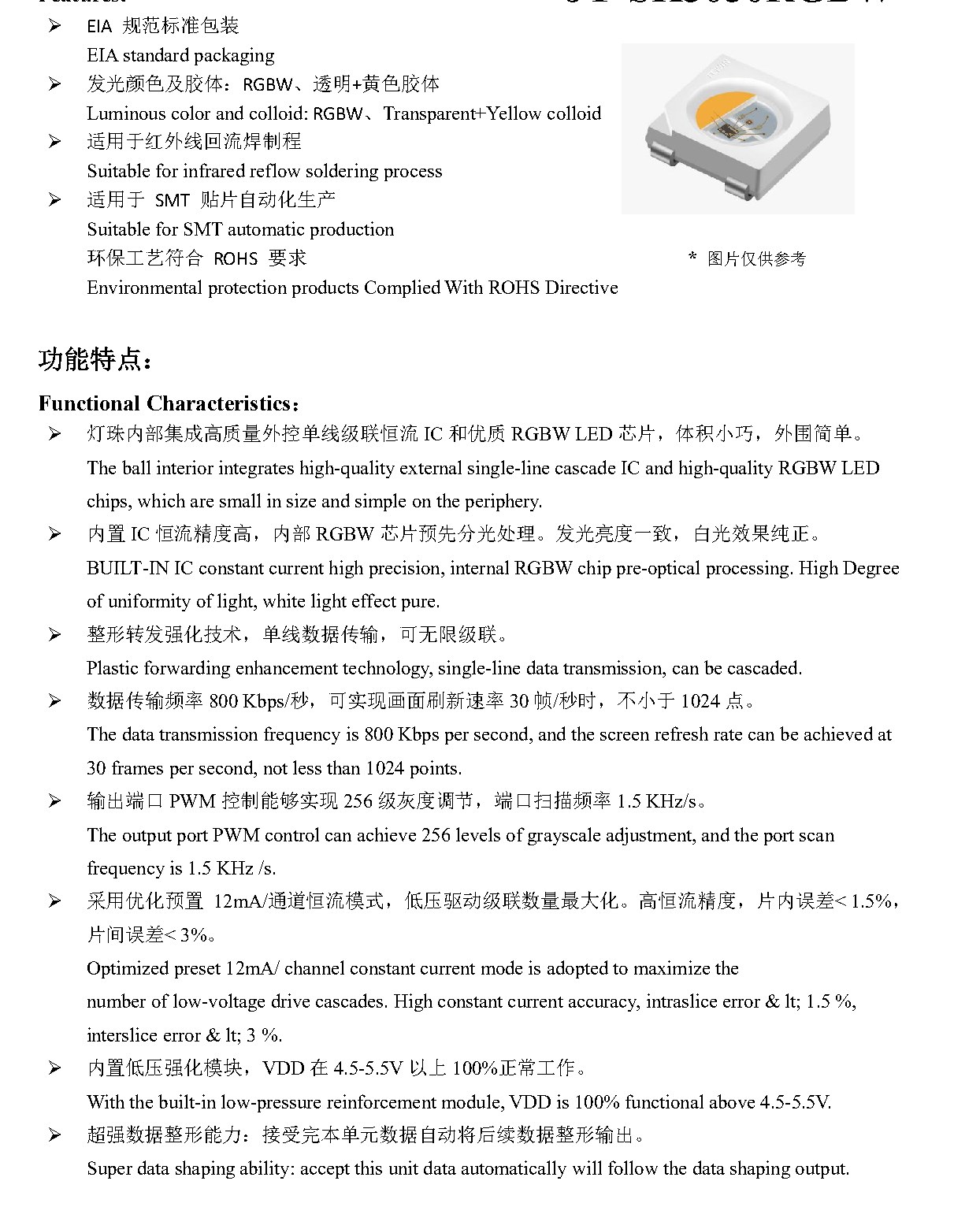 JY-SK5050RGBW 包装