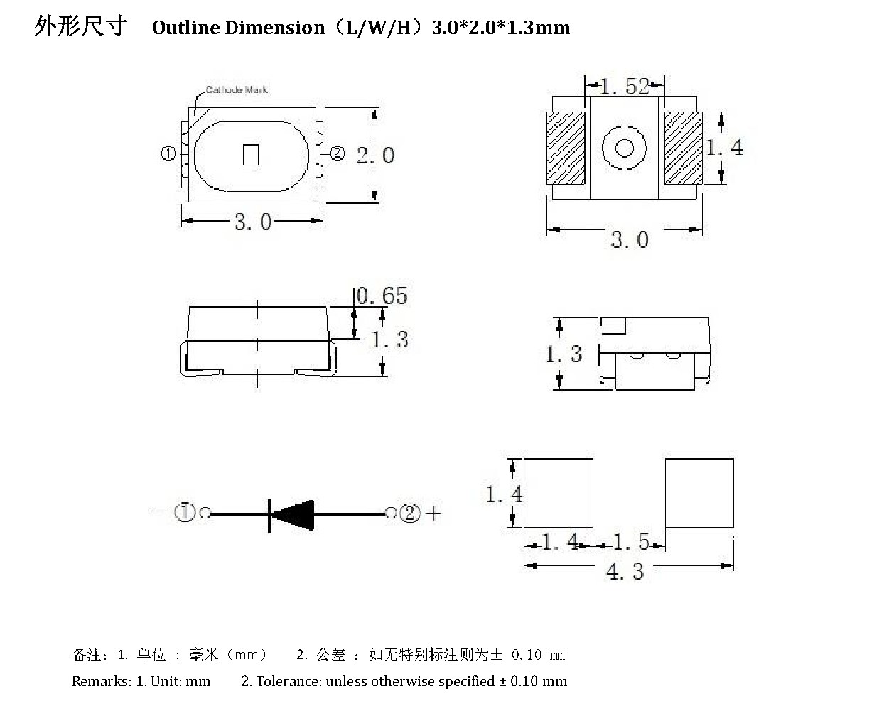 Z3020UWWD 外形尺寸图