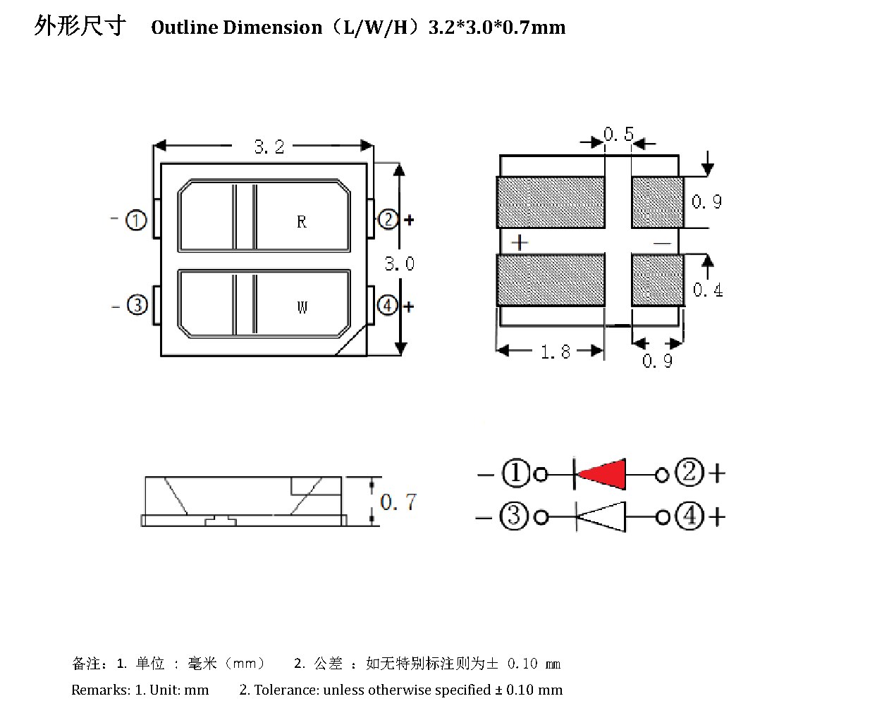 Z3030RWCD 外形尺寸图