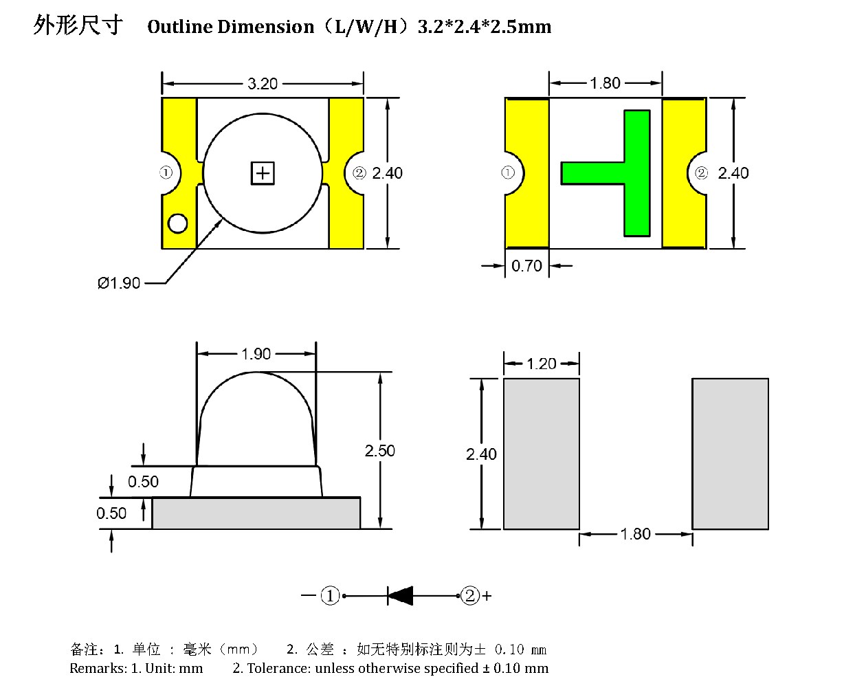 Z3224URC-Q 外形尺寸图
