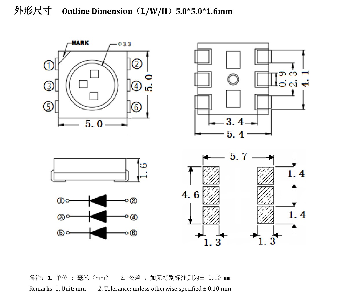Z5050UBC 外形尺寸图
