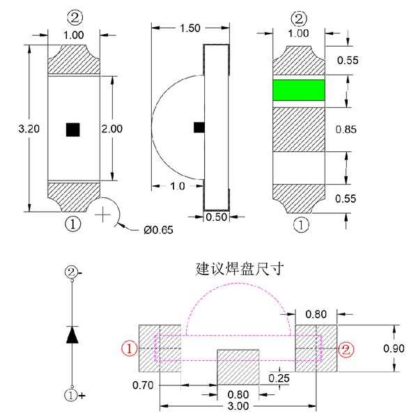  1204侧面940发射管008.IR001-06
