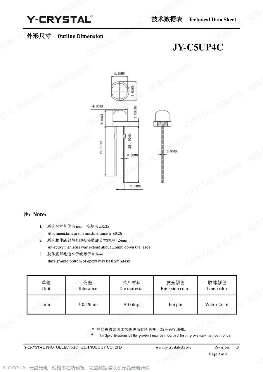 DIP-C5-11 规格书 第1页