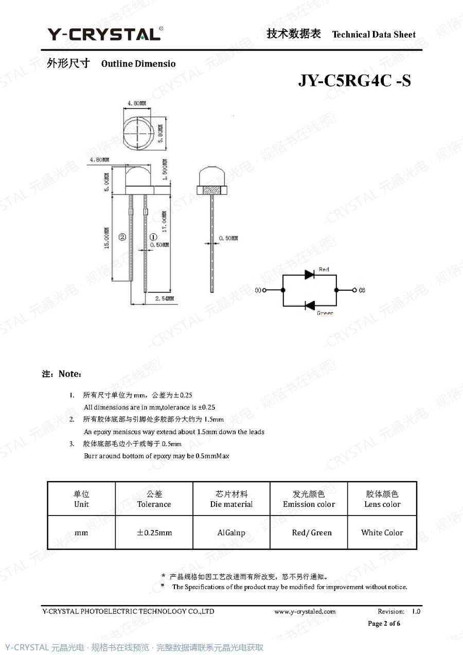 DIP-C5-17 规格书 第1页