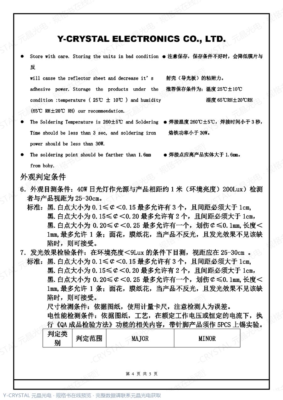 JY-2453-6BWW 规格书 第3页