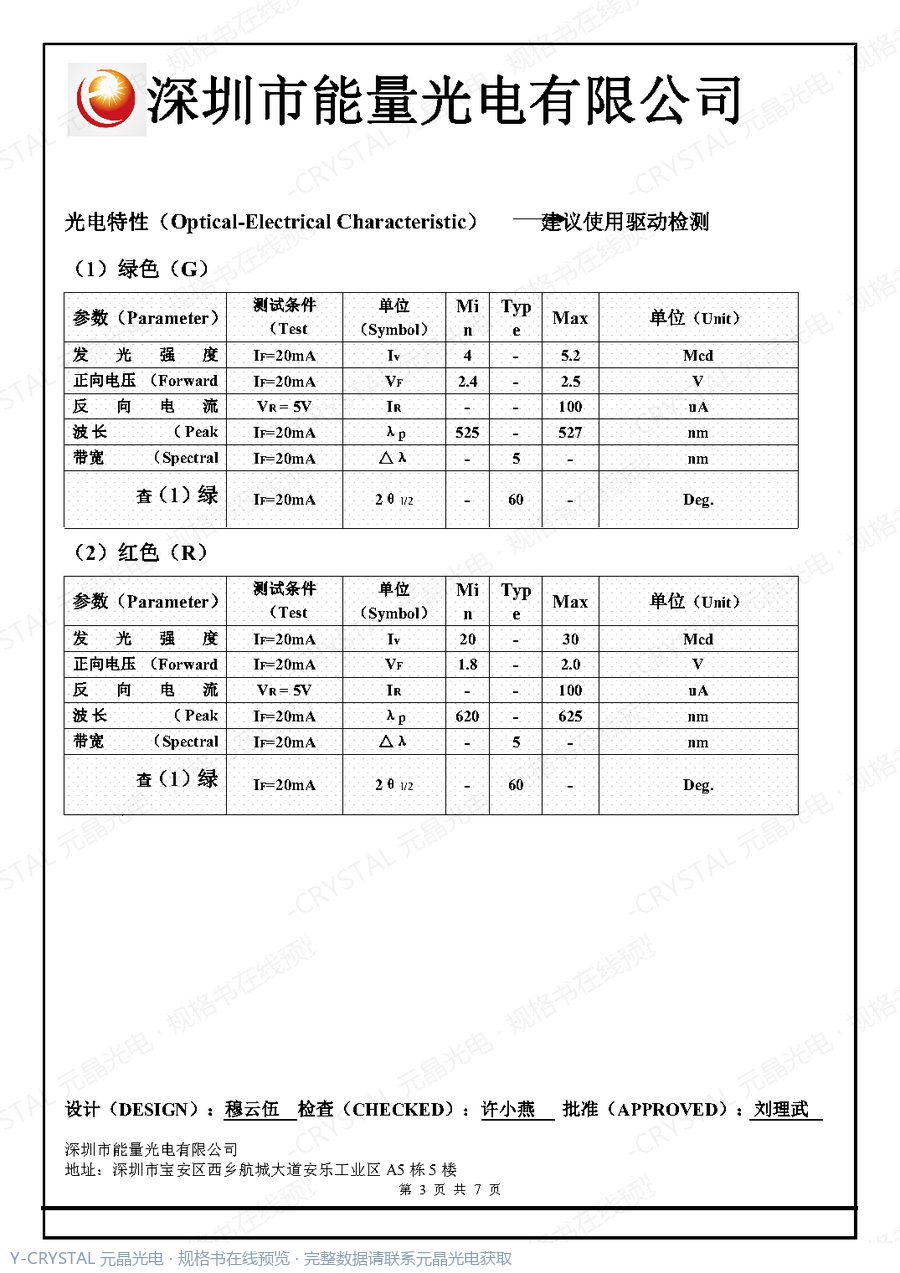 NL1806GR01 规格书 第2页