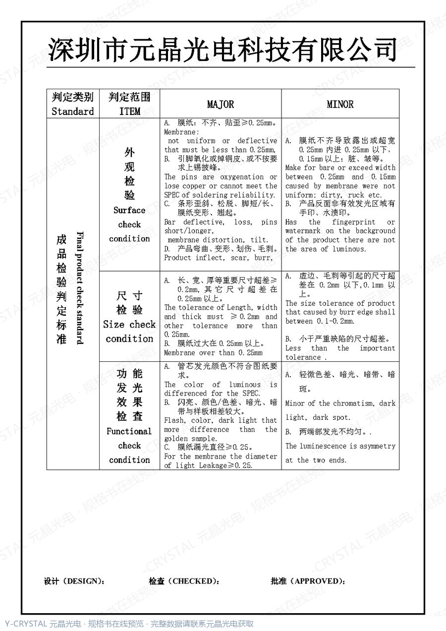 YJ-2351AS 规格书 第5页