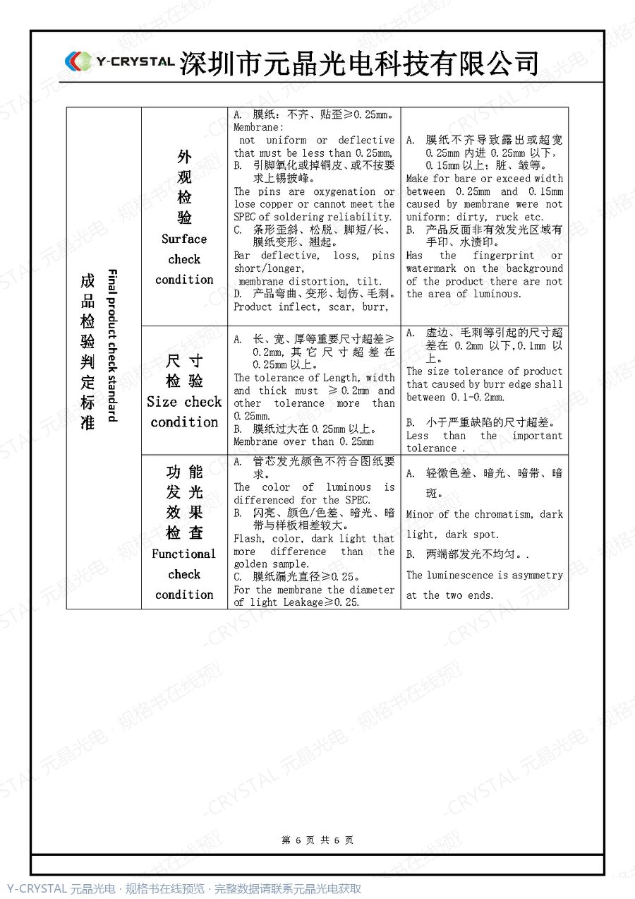 YJ2353 规格书 第5页