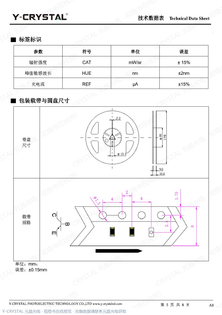 IR-0603-2 规格书 第4页