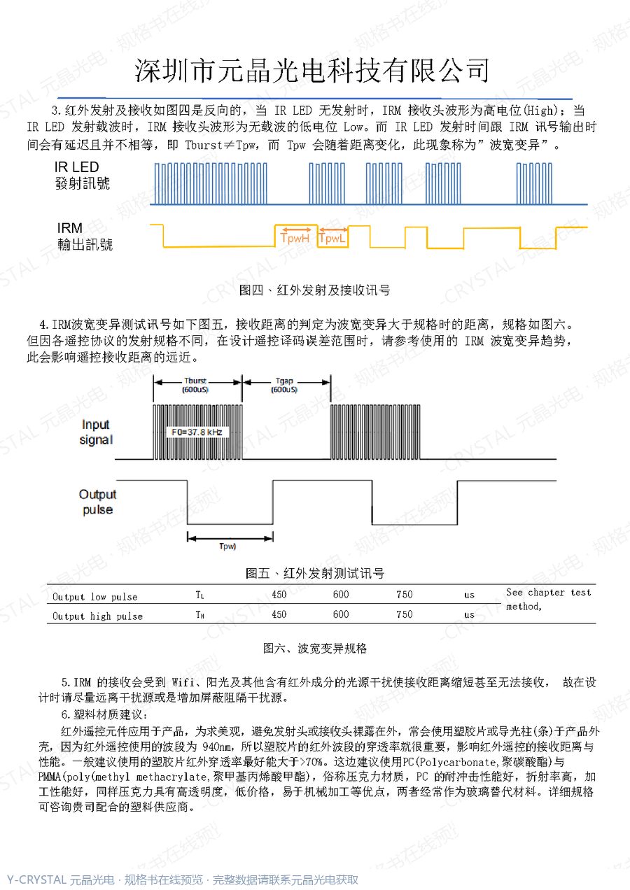 IRM558B 规格书 第4页