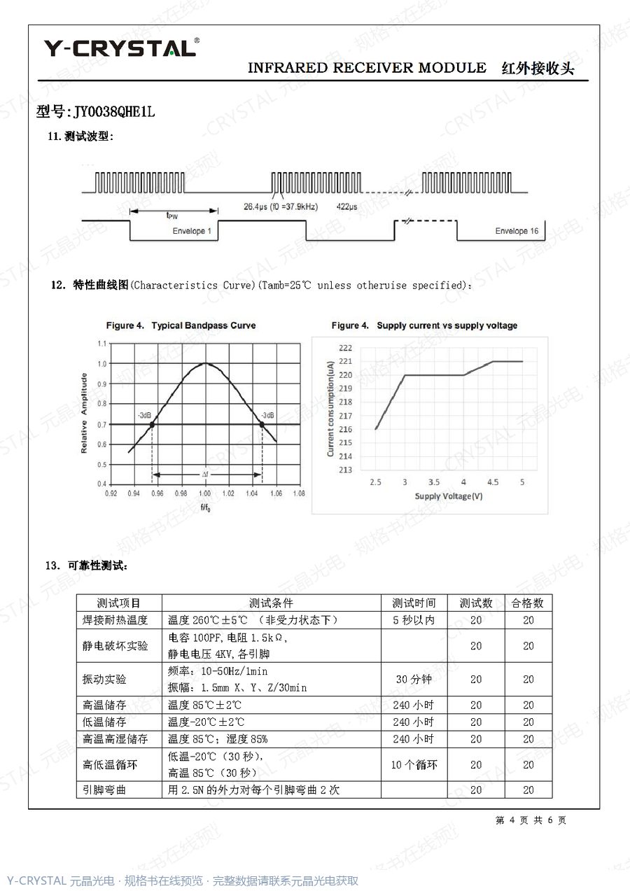 JY0038QHE1L 规格书 第3页
