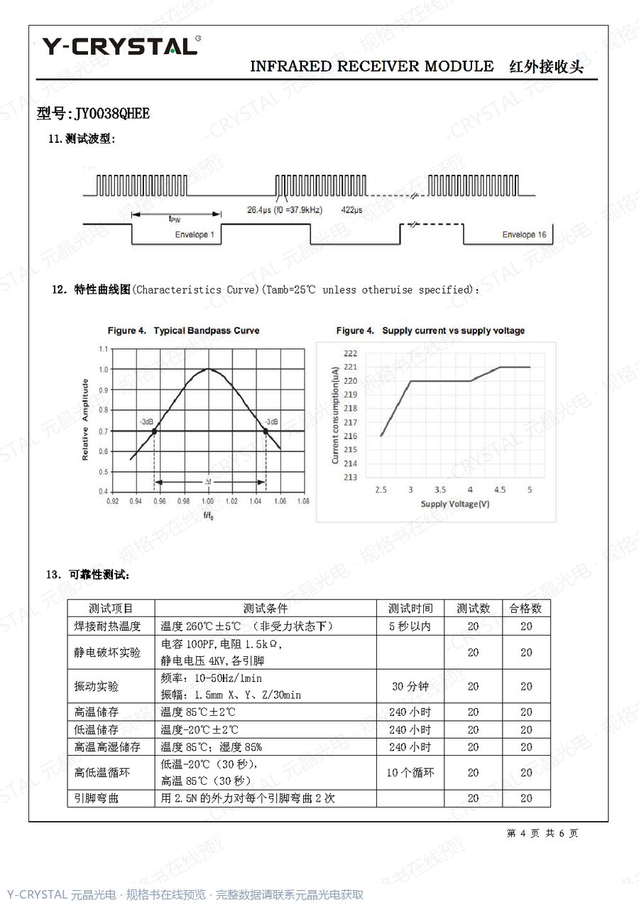 JY0038QHEE 规格书 第3页