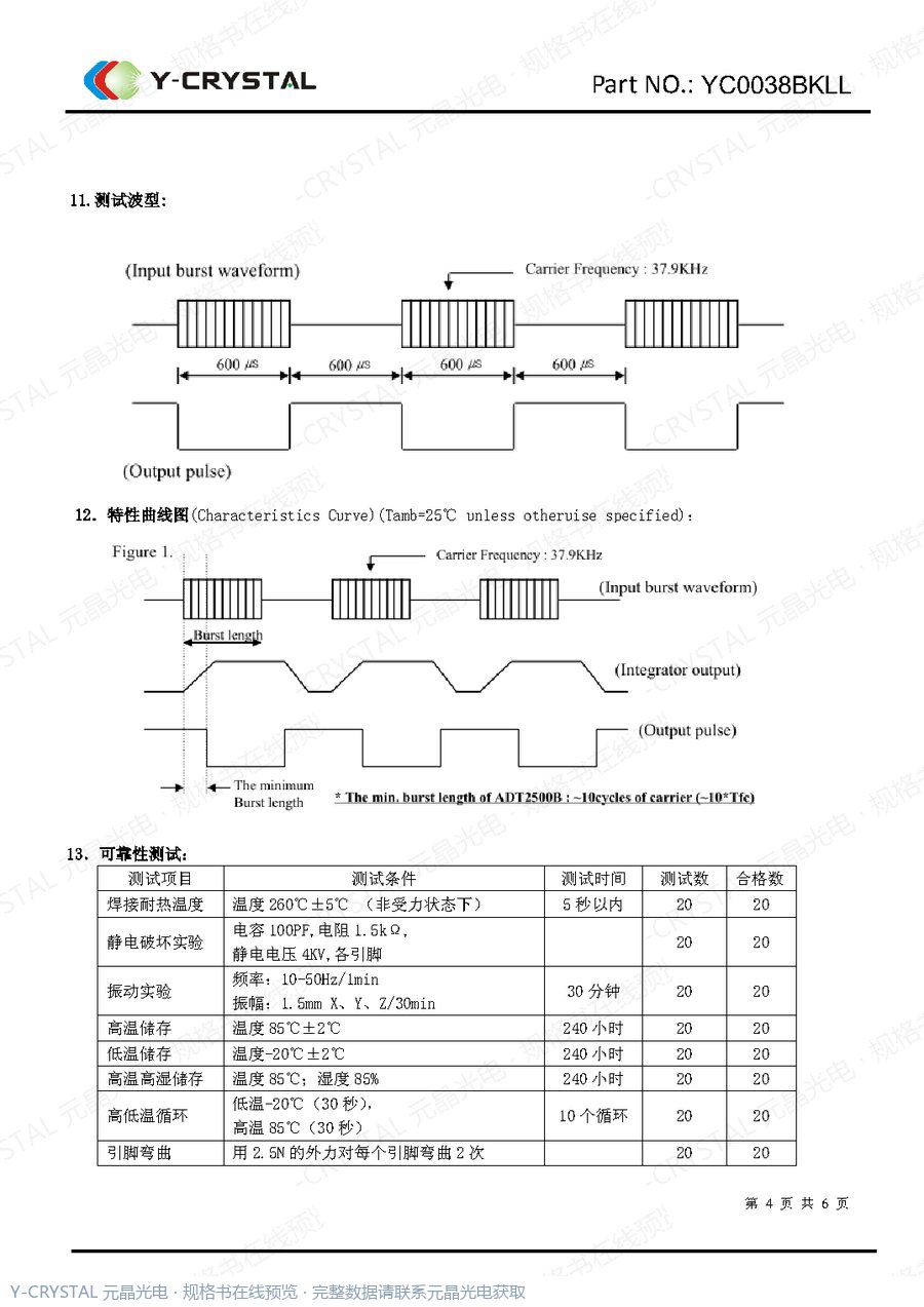 YC2038GBE 规格书 第2页