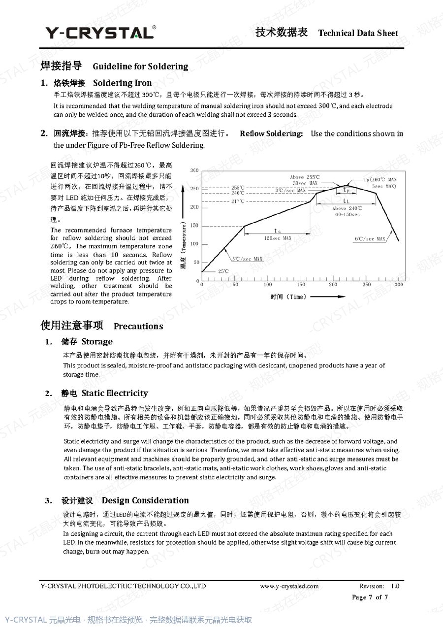 JY-C0602UBC 规格书 第6页