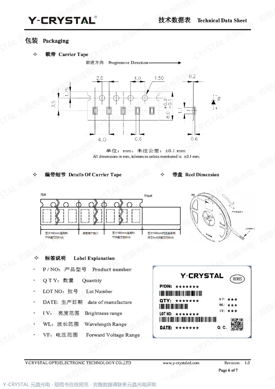 JY-Z0402URC 规格书 第5页