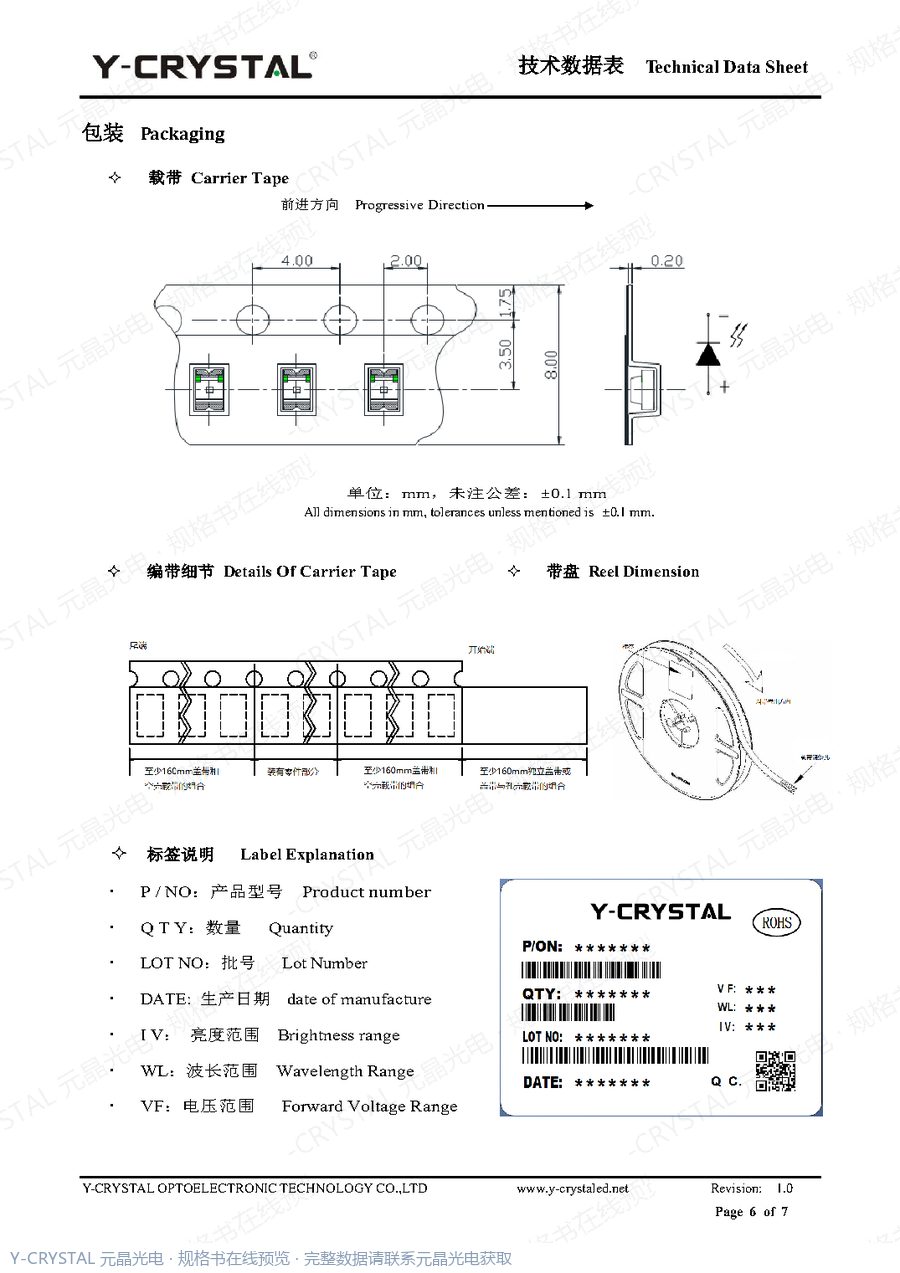 JY-Z0805URC 规格书 第5页
