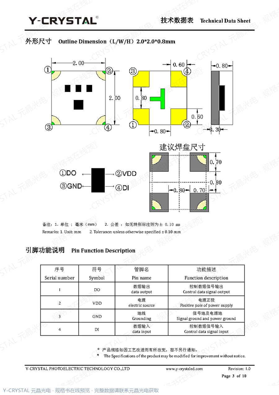 JY-SK2020RGBC-05 规格书 第2页