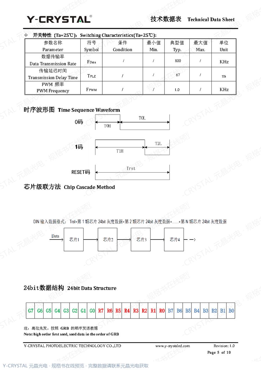 JY-SK4020RGBC-12-FZ 规格书 第4页