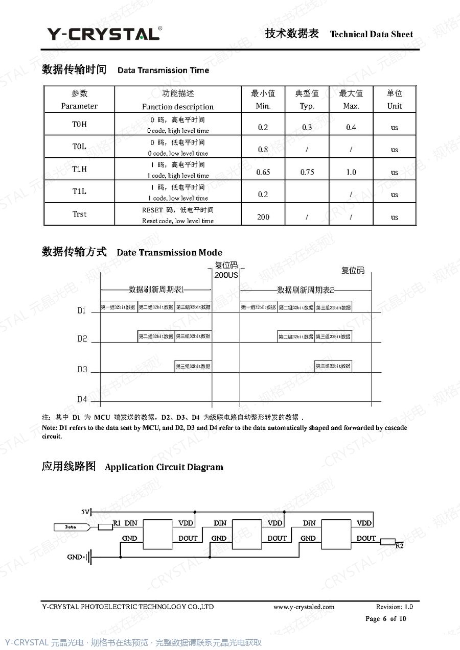 JY-SK5050RGBW 规格书 第5页