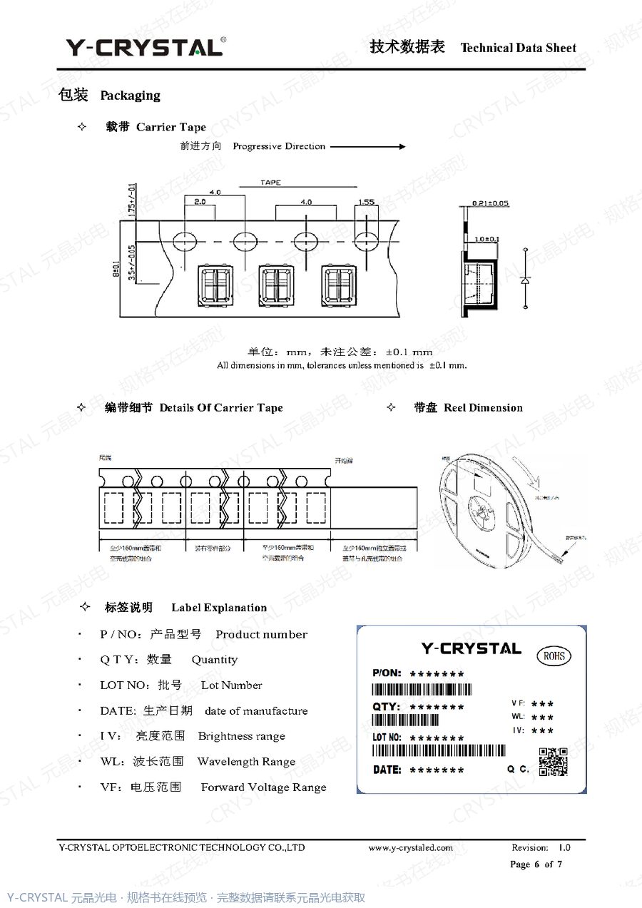 Z2835RGC-0 规格书 第5页