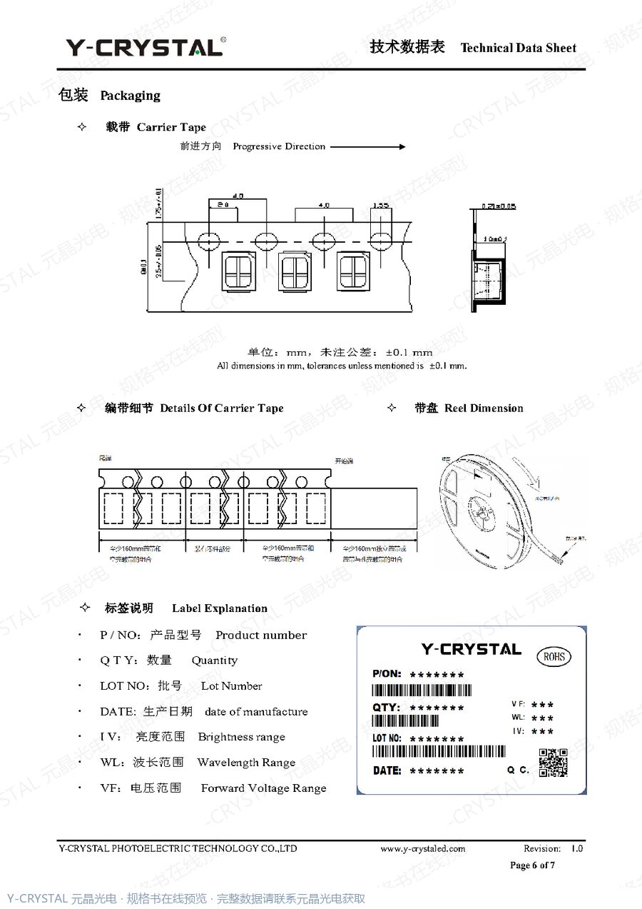 Z2835RWCD 规格书 第5页