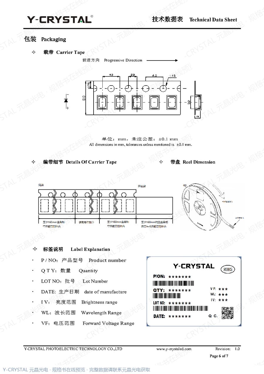 Z3020URC 规格书 第5页
