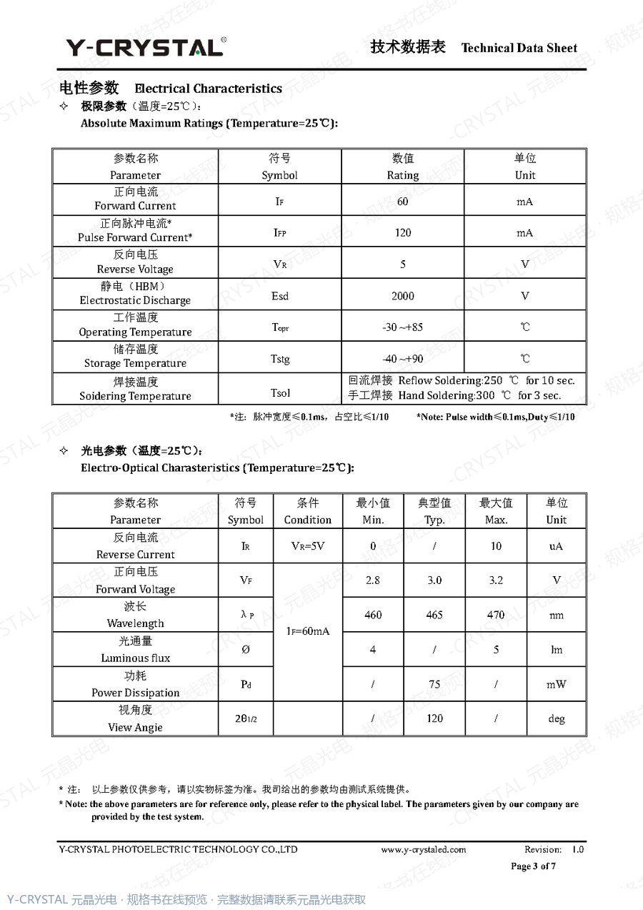 Z5050UBC 规格书 第2页